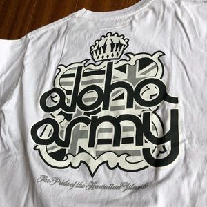 In4mation Aloha Army Tee Shirt